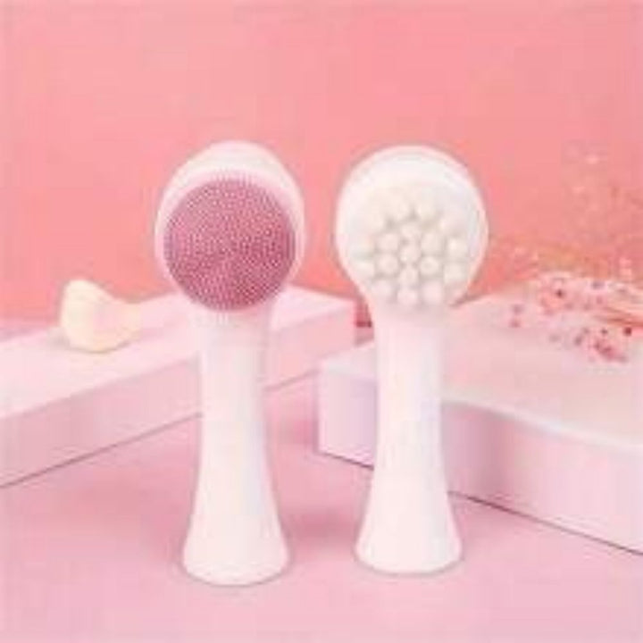Easy Clean Nylon Pet Paw Brush For Gentle Grooming And Massage