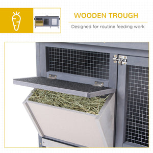 The Ultimate Wooden Pet Hutch for Your Furry Friends