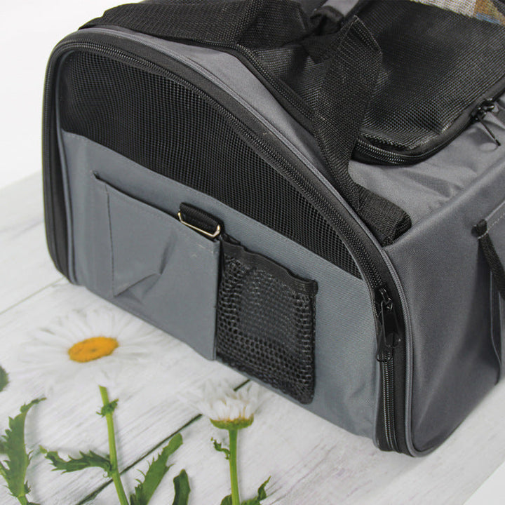 Foldable Pet Car Seat Carrier Bag Hammock For Travel