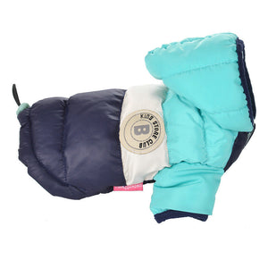 Keep Your Furry Friends Warm and Stylish with Our Waterproof Warm Cotton-Padded Pet Jacket