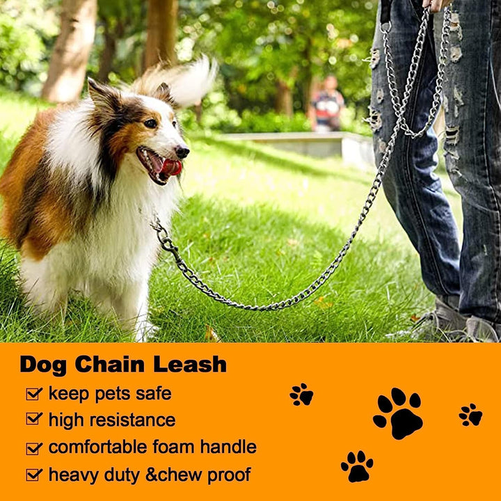 Unleash the Power of Durability: The Heavy Duty Metal Pet Leash Chain