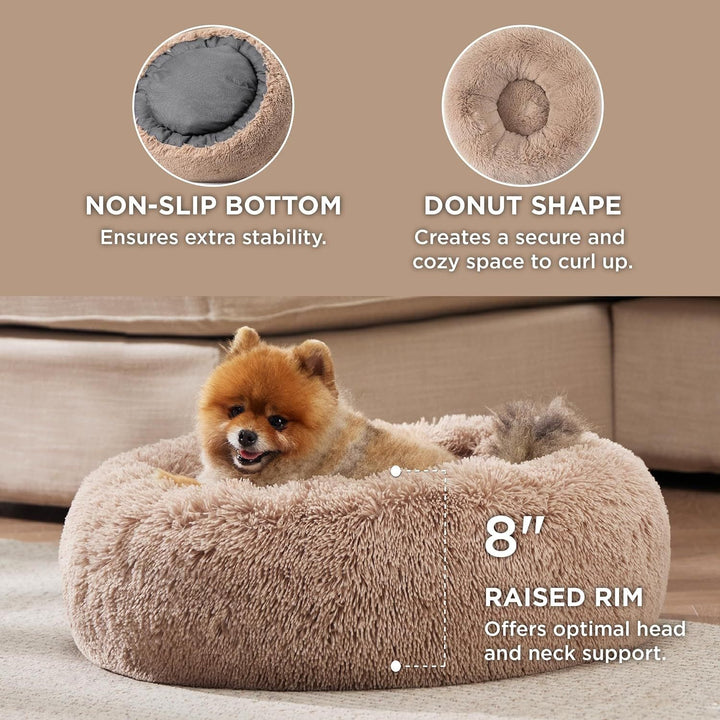 Transform Your Pet's Comfort with Our Fluffy Plush Pet Bed