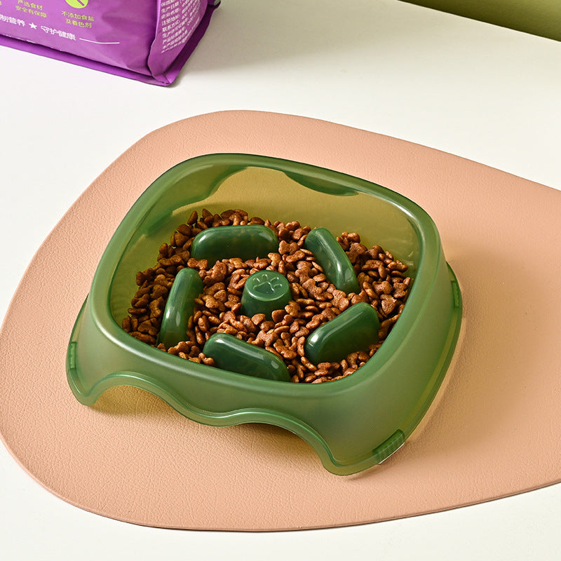 Slow Anti-Choking Water and Food Bowl for Pets