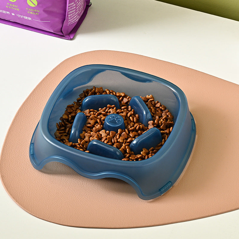 Slow Anti-Choking Water and Food Bowl for Pets