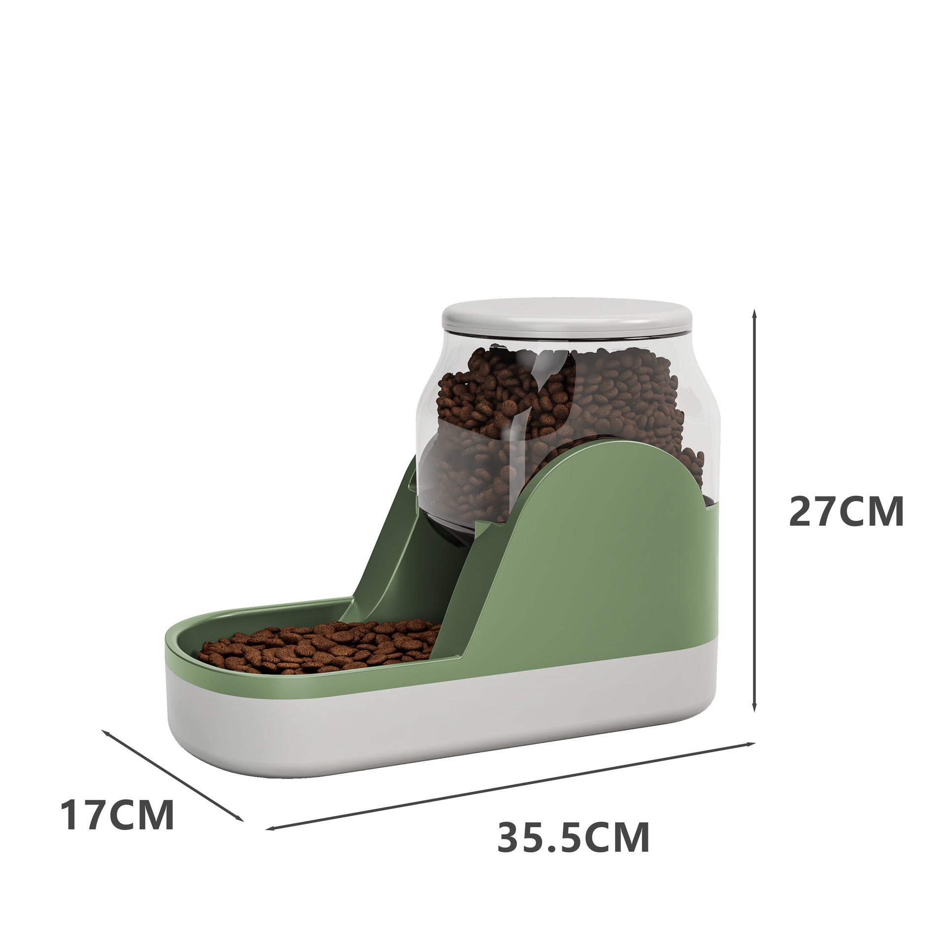 Automatic Water Fountain and Food Dispenser for Pets Large Capacity