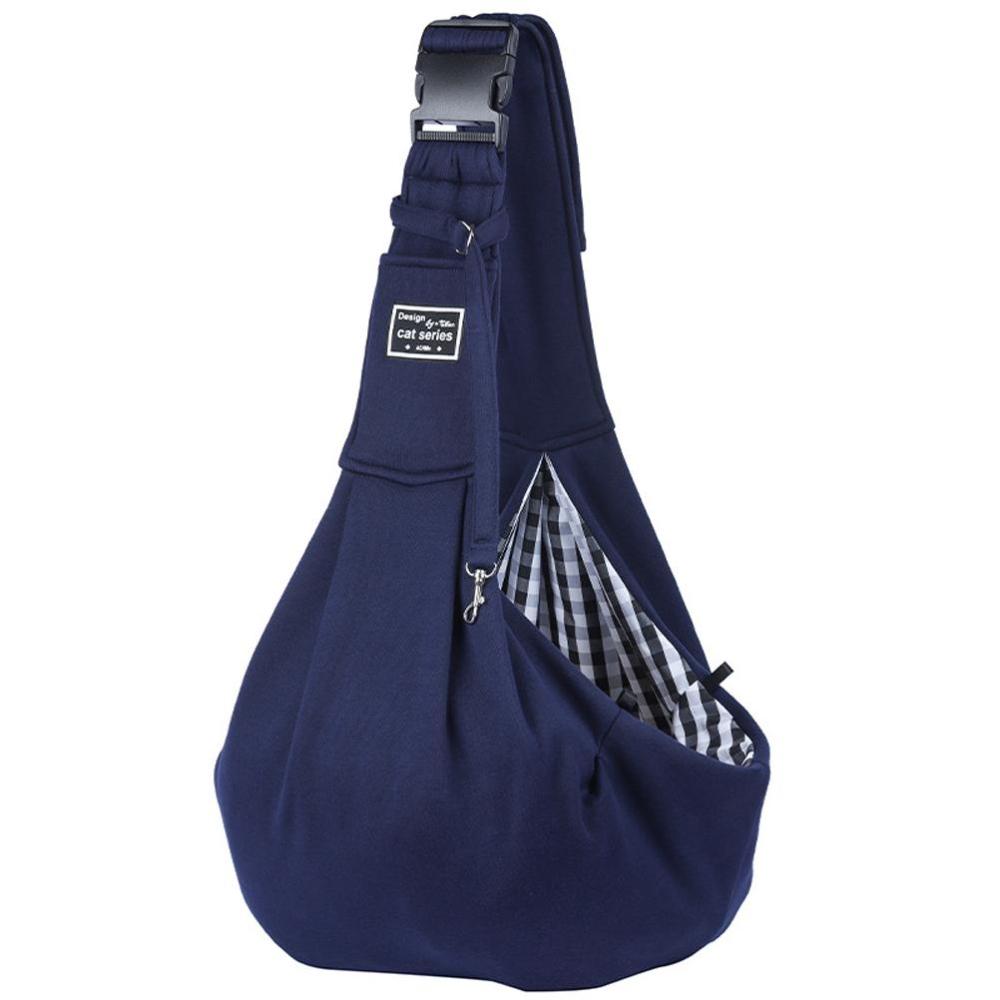 Breathable Pet Travel Sling Carrier For Outdoor Hiking Use