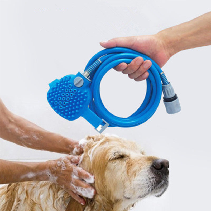 Pet Bathing Massager Brush For Comfortable Cleaning And Washing
