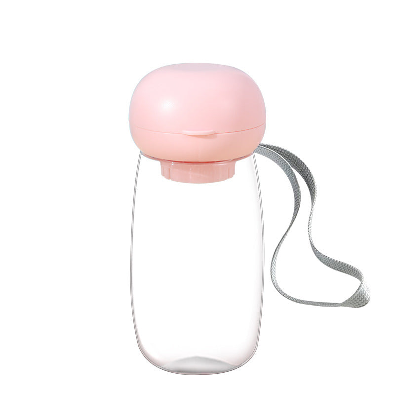 Portable Travel Water Bottle and Feeding Bowl for Pets