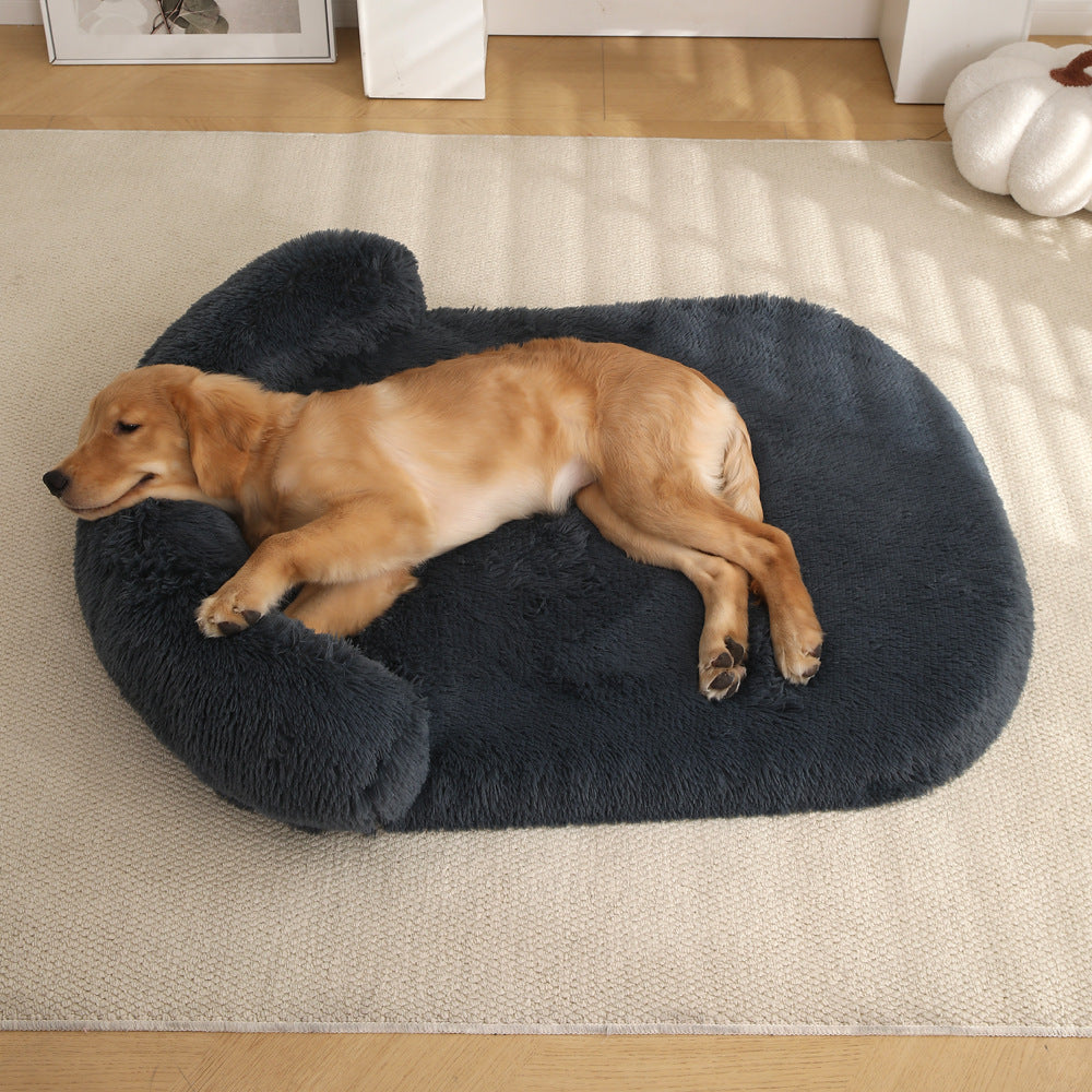 Plush Pet Bed Warm Cushion For Comfortable Sleep And Rest