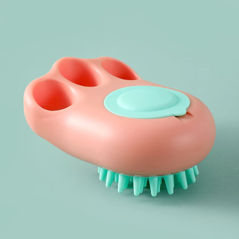 Pet Massage Bath Brush Comb For Grooming And Cleaning