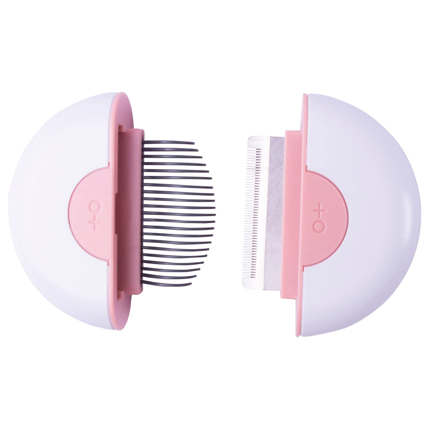 Pet Grooming Comb Steel Brush For Shedding And Matted Hair Care