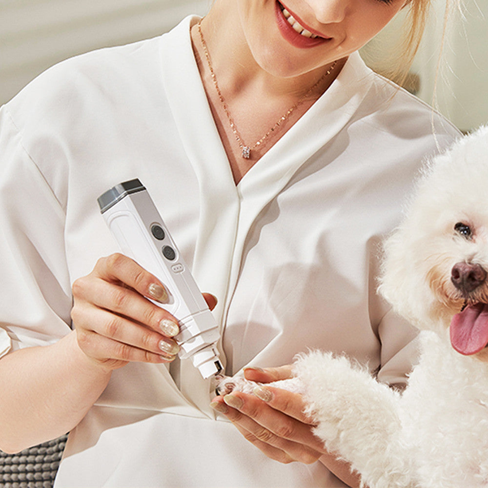 P3 Automatic Pet Nail Trimmer High Power With Dual Light