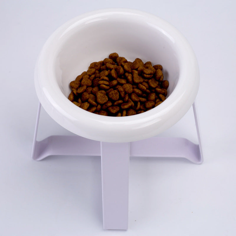 Creative Non-Slip Elevated 2-in-1 Food and Water Bowls for Pets
