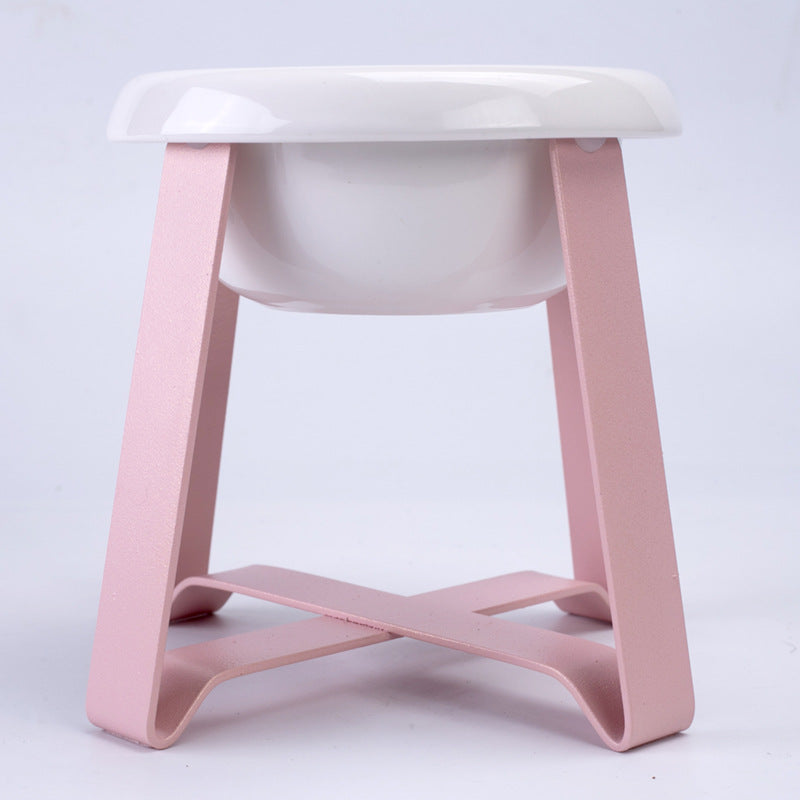 Creative Non-Slip Elevated 2-in-1 Food and Water Bowls for Pets