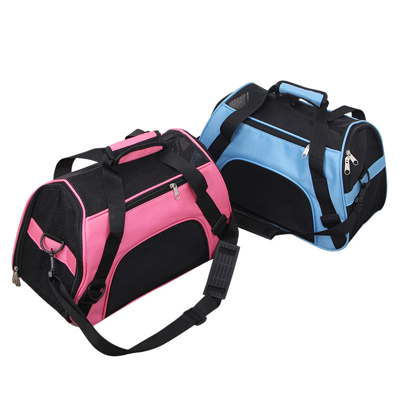 Portable Mesh Pet Carrier Bag For Travel