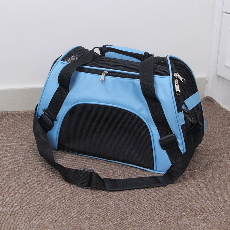 Portable Mesh Pet Carrier Bag For Travel