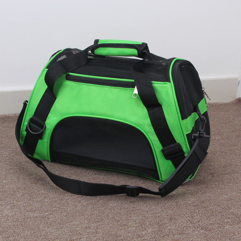 Portable Mesh Pet Carrier Bag For Travel