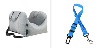 Waterproof Breathable Pet Car Seat Carrier Basket Travel Safety Bag