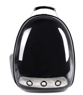 Portable Pet Backpack Carrier Bubble Capsule Design 360 Degree View