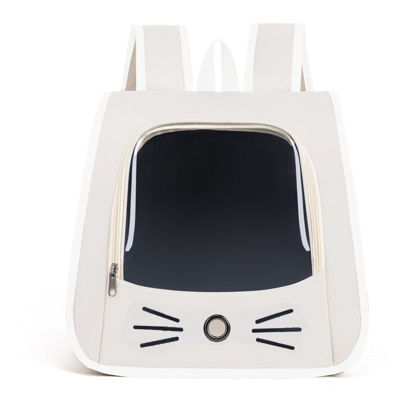Breathable Portable Pet Carrier Backpack For Outdoor Travel Transport