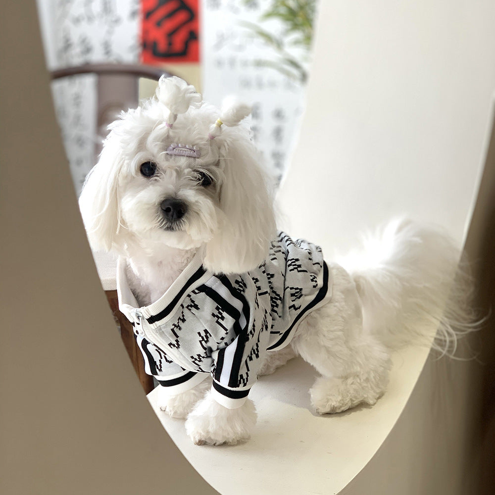 Autumn Winter Zipper Pet Jacket Coat
