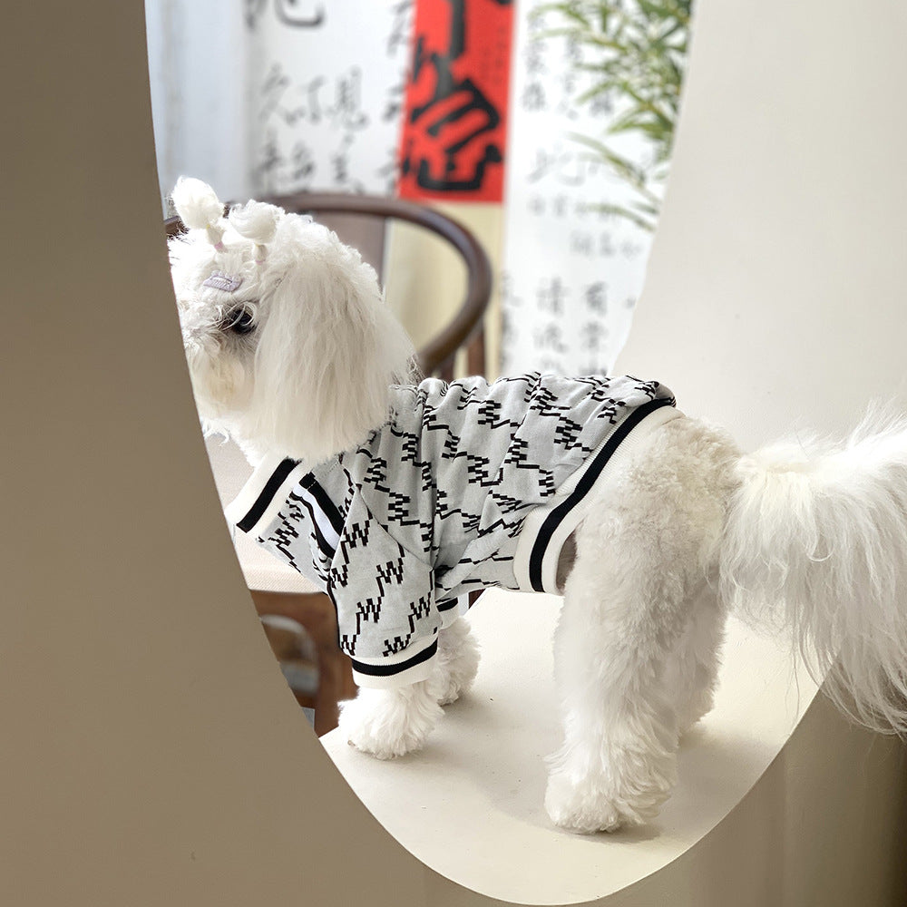 Autumn Winter Zipper Pet Jacket Coat