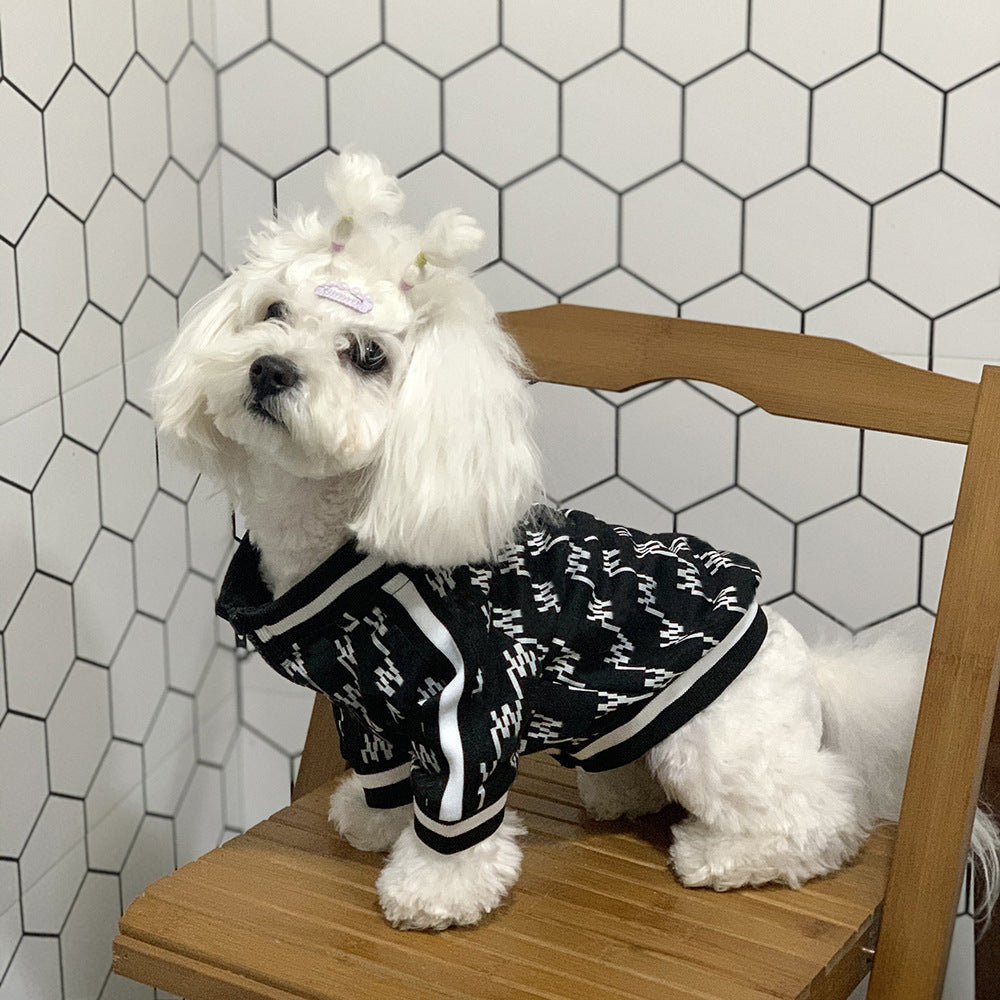 Autumn Winter Zipper Pet Jacket Coat