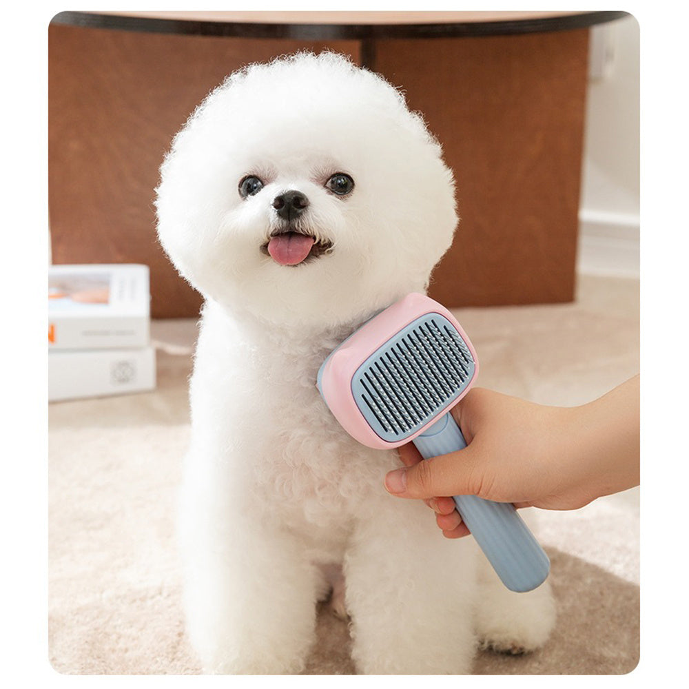 Pet Deshedding Grooming Brush Dematting Comb For Short And Long Hair