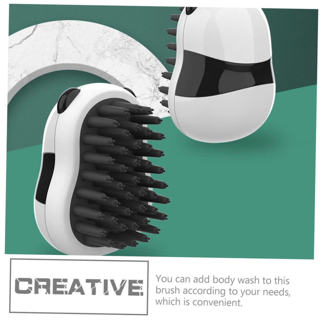 Pet Grooming Bath Brush And Glove For Hair Removal And Cleaning