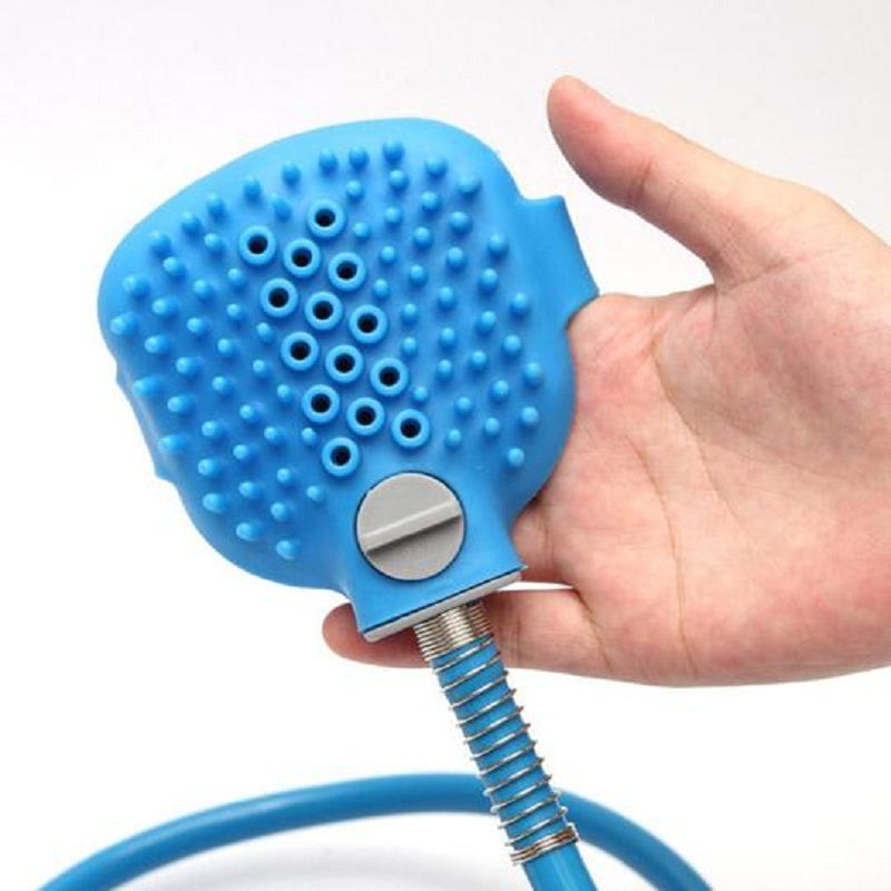 Pet Bathing Massager Brush For Comfortable Cleaning And Washing