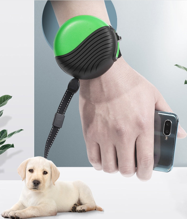 Wrist Style Pet Watch Leash For Hands Free Walking