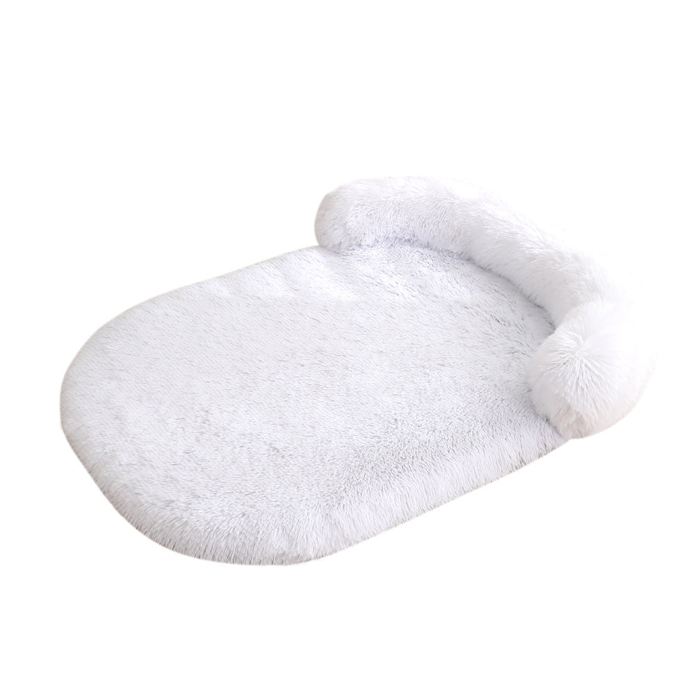 Plush Pet Bed Warm Cushion For Comfortable Sleep And Rest