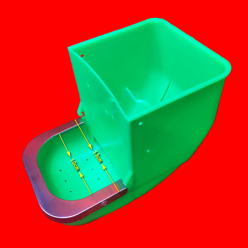 Rabbit Box Anti-Scraping Plastic Feeding Trough
