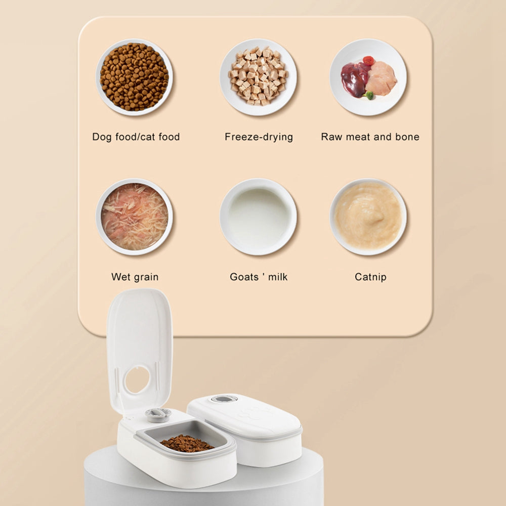 Automatic Smart Food Dispenser with Timer for Pets