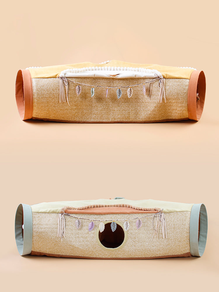 Pet Cat Litter Net Roll Interactive Totoro Toy
