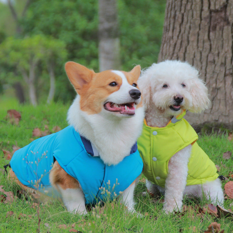 Thickened Waterproof Reflective Double-Sided Pet Jacket