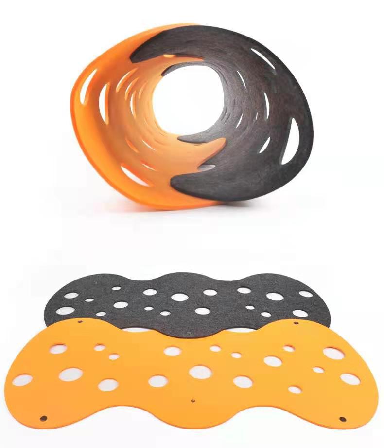 Removable Felt Pet Cat Tunnel Toy