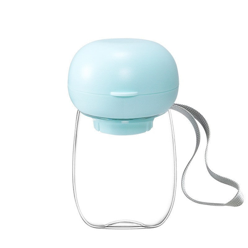 Portable Travel Water Bottle and Feeding Bowl for Pets