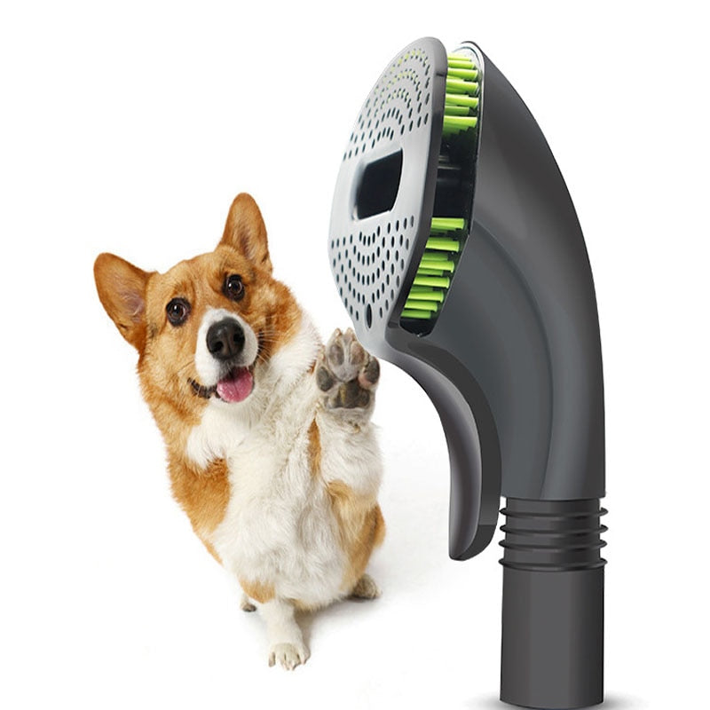 Pet Grooming Brush For Loose Hair Removal And Cleaning