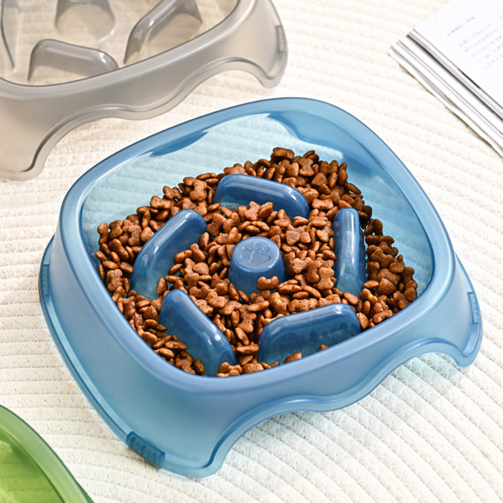 Slow Anti-Choking Water and Food Bowl for Pets