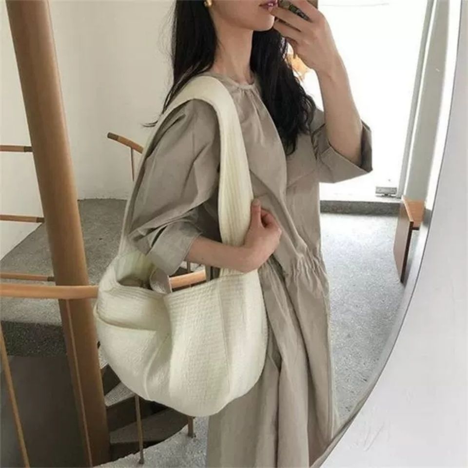 Handmade Canvas Pet Carrier Bag Outdoor Travel Shoulder Tote