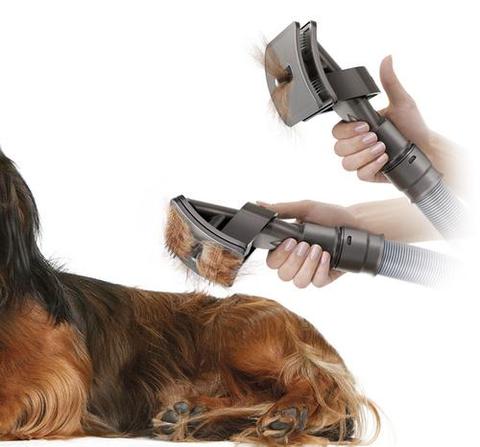 Pet Grooming Brush Tool Vacuum Cleaner Attachment For Hair Removal