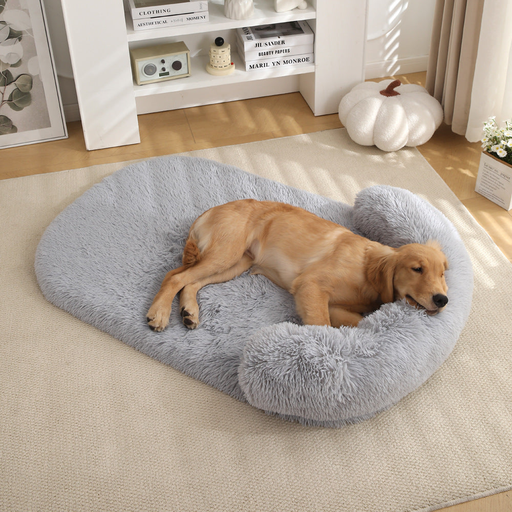 Plush Pet Bed Warm Cushion For Comfortable Sleep And Rest