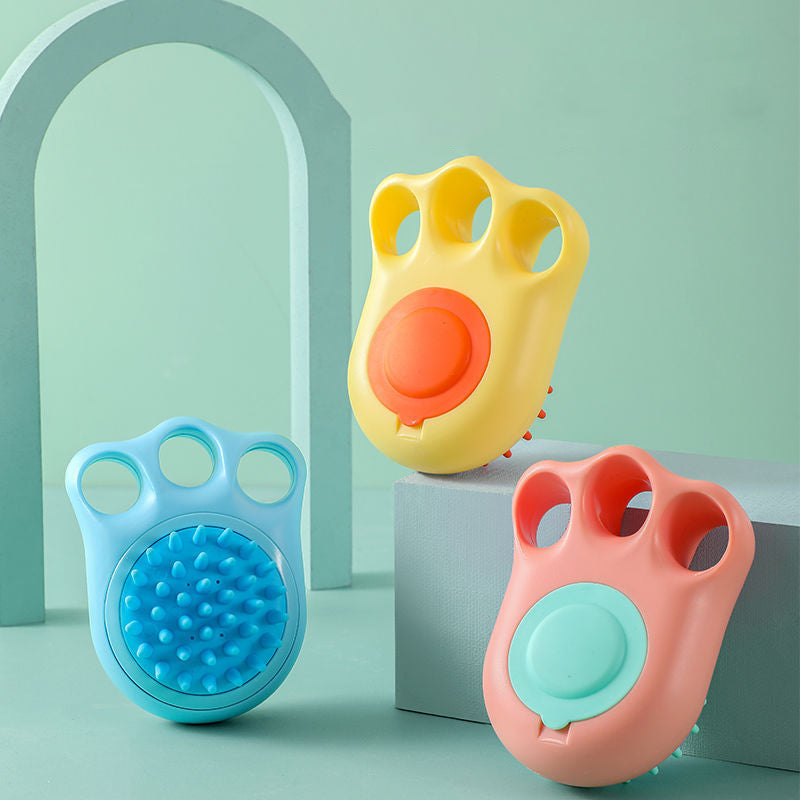 Pet Massage Bath Brush Comb For Grooming And Cleaning