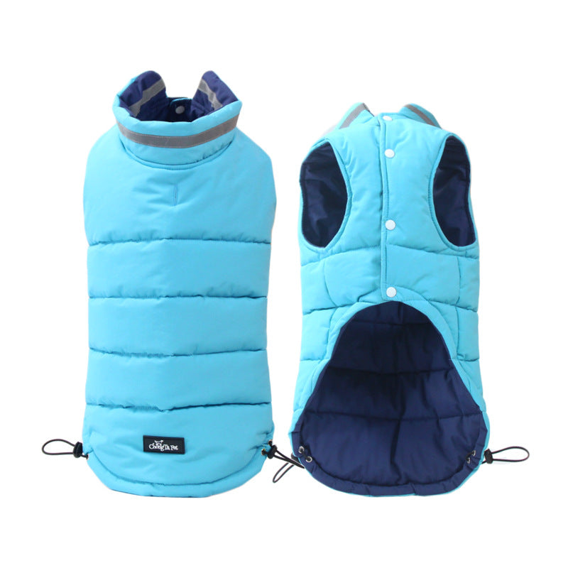 Thickened Waterproof Reflective Double-Sided Pet Jacket