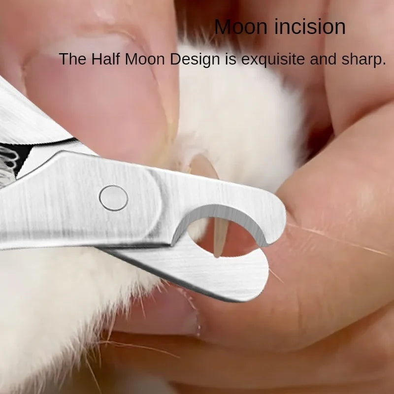 Professional Pet Nail Clipper Sharp Safety Stainless Steel Grooming Tool