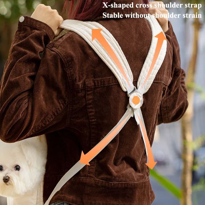 Comfortable Breathable Pet Carrier Backpack For Outdoor Travel Use
