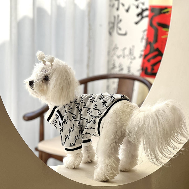 Autumn Winter Zipper Pet Jacket Coat