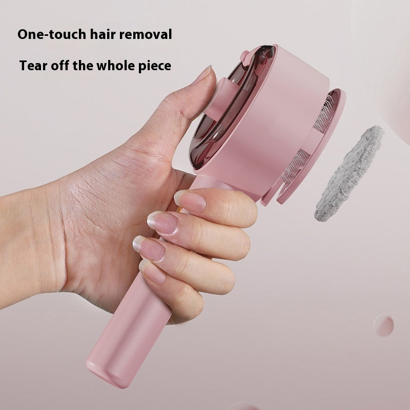 Pet Steam Grooming Brush Self Cleaning Hair Remover For Shedding And Care