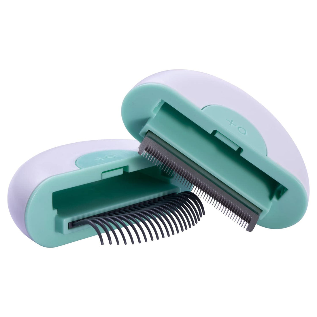 Pet Grooming Comb Steel Brush For Shedding And Matted Hair Care
